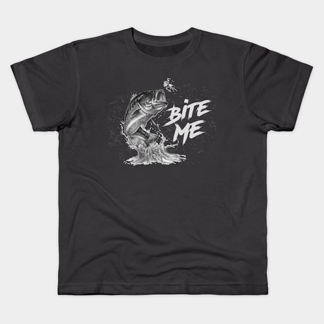 Bite me Kids T-Shirt by Global Gear